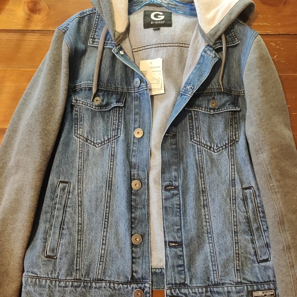 New G by Guess men's jean jacket